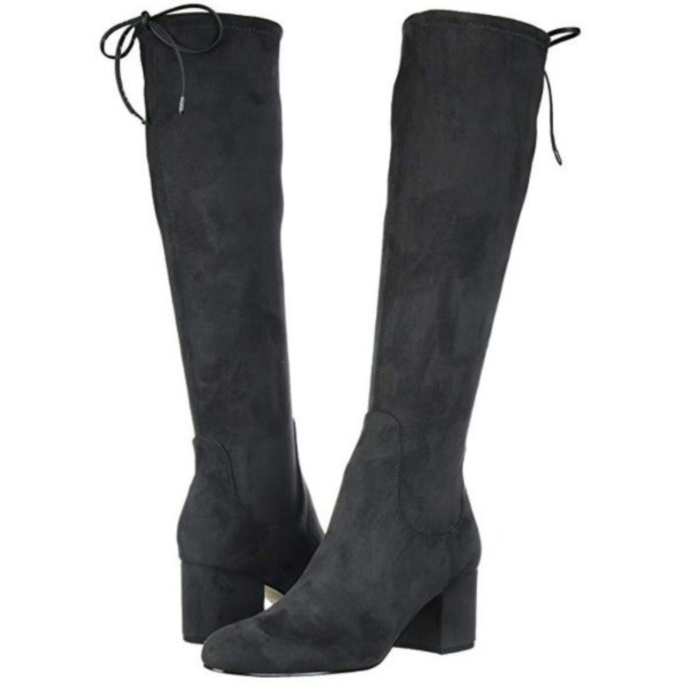 Sam Endelman Grey Suede Vinney Boots
